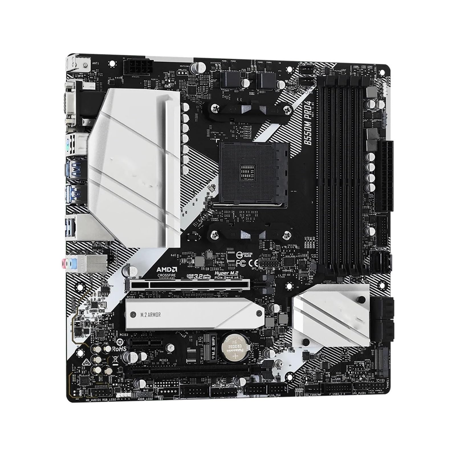 Computer Motherboards Fit for ASRock B550M Pro4 Motherboard Socket